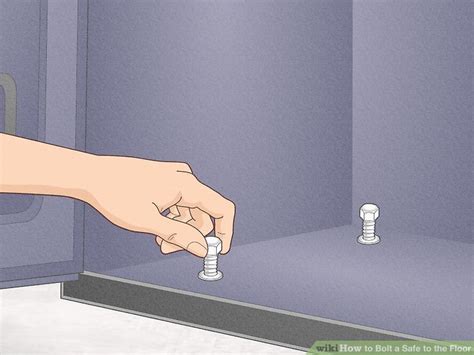 metal box to bolt in the floor|How to Bolt a Safe to the Floor .